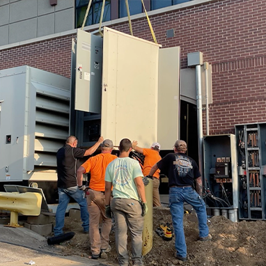 Installing commercial hvac